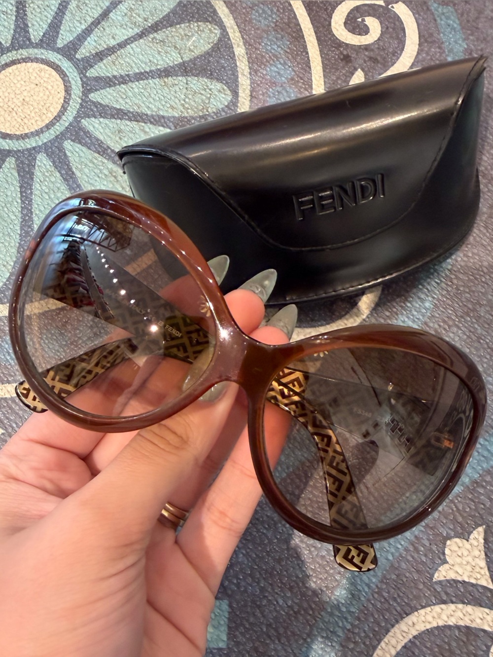 Fendi Brown Sunglasses